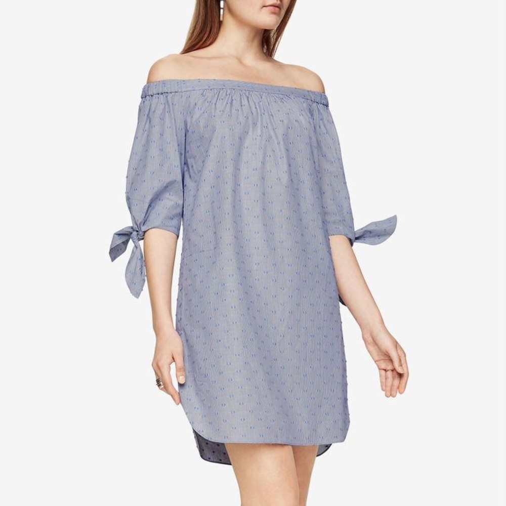 BCBG Cadence Off Shoulder Dress